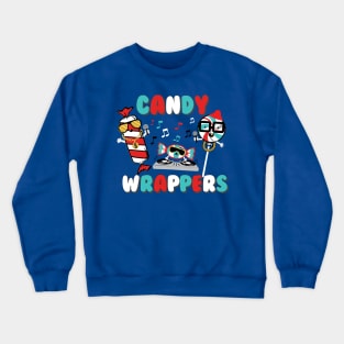 Candy Wrappers Crewneck Sweatshirt